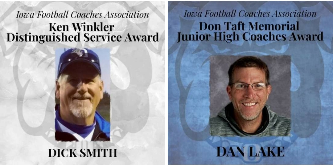 Ogden's Dan Lake and Dick Smith win coaching awards