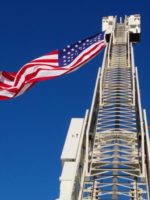 911 Memorial Flag Display