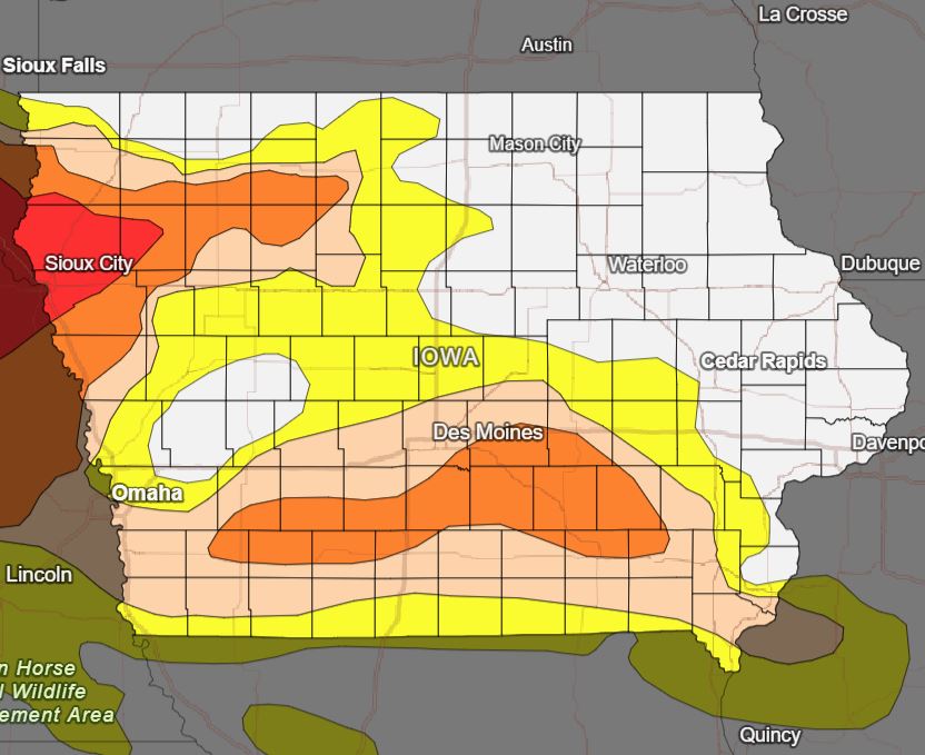 Drought Monitor 08/09