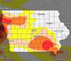 US Drought Monitor the week of 09/12/22