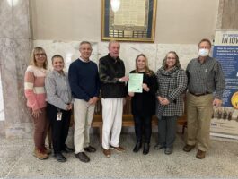 Left to Right: Linda Munden, Kim Kitterman, Erich Kretzinger, Steve Duffy, Jeannette Flynn, Diane Hinderacker, Bill Zinnel