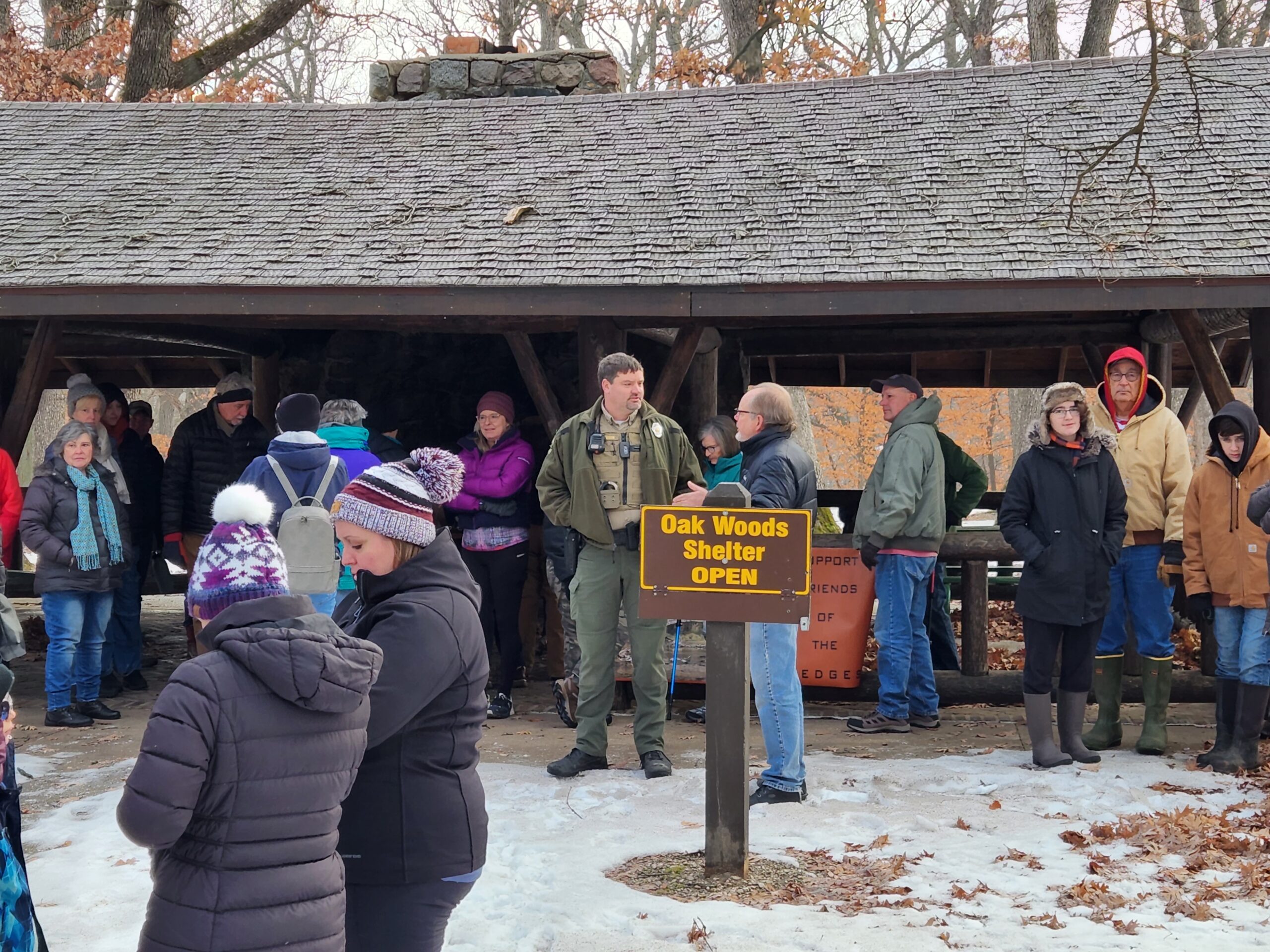 First Day Hike Draws Big Crowd