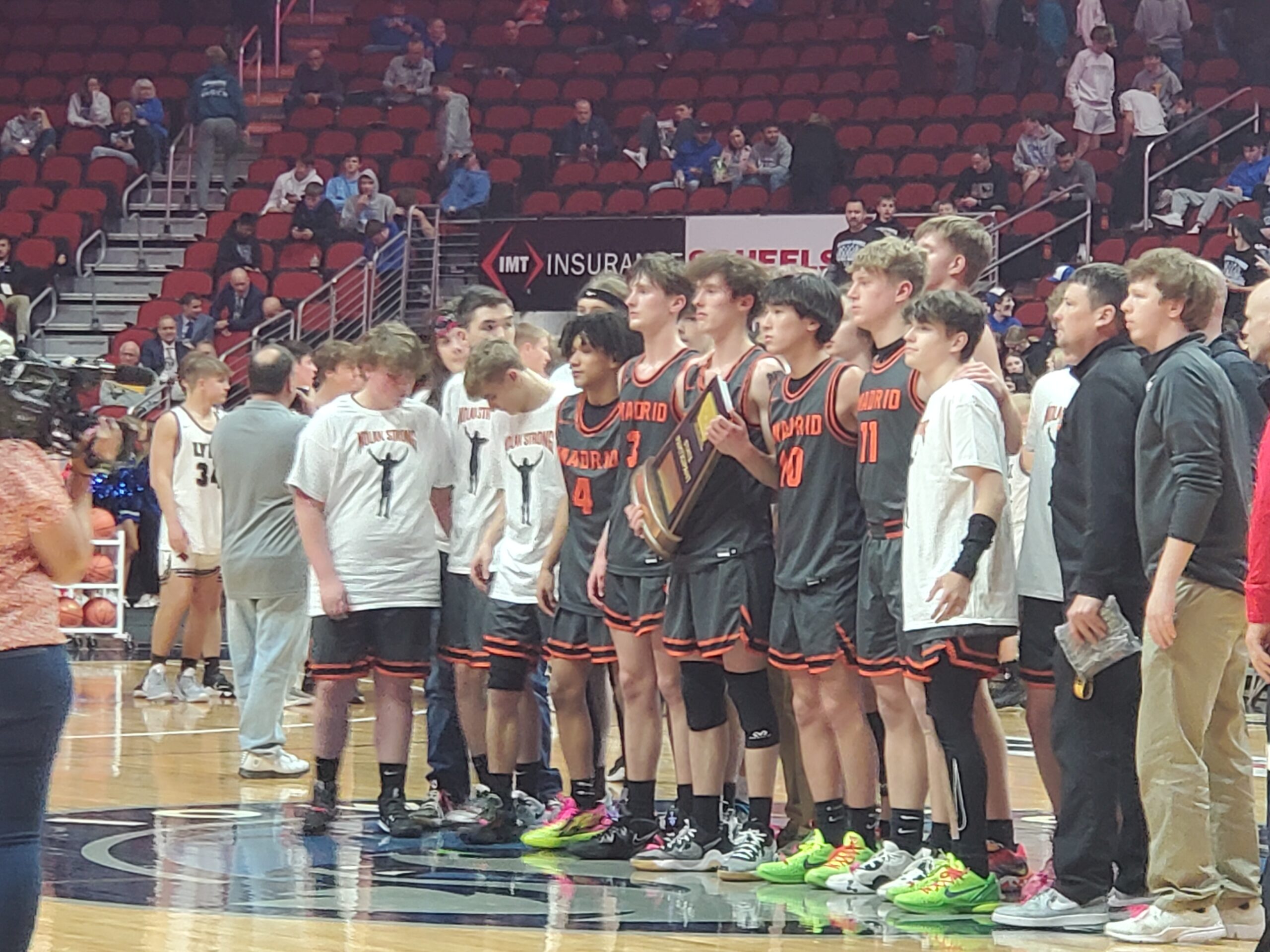 Madrid Tigers end season to #2 North Linn at State Tournament