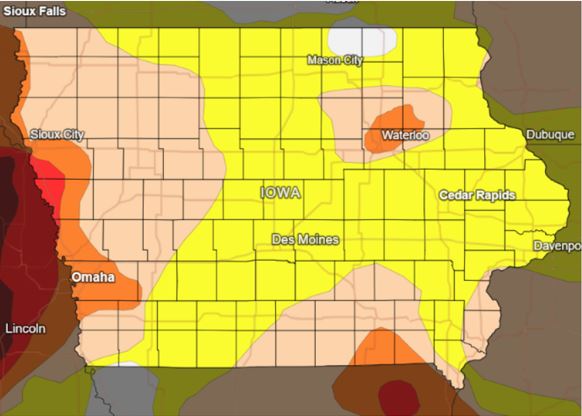 Drought Conditions Expand, Boone County Conditions Unchanged