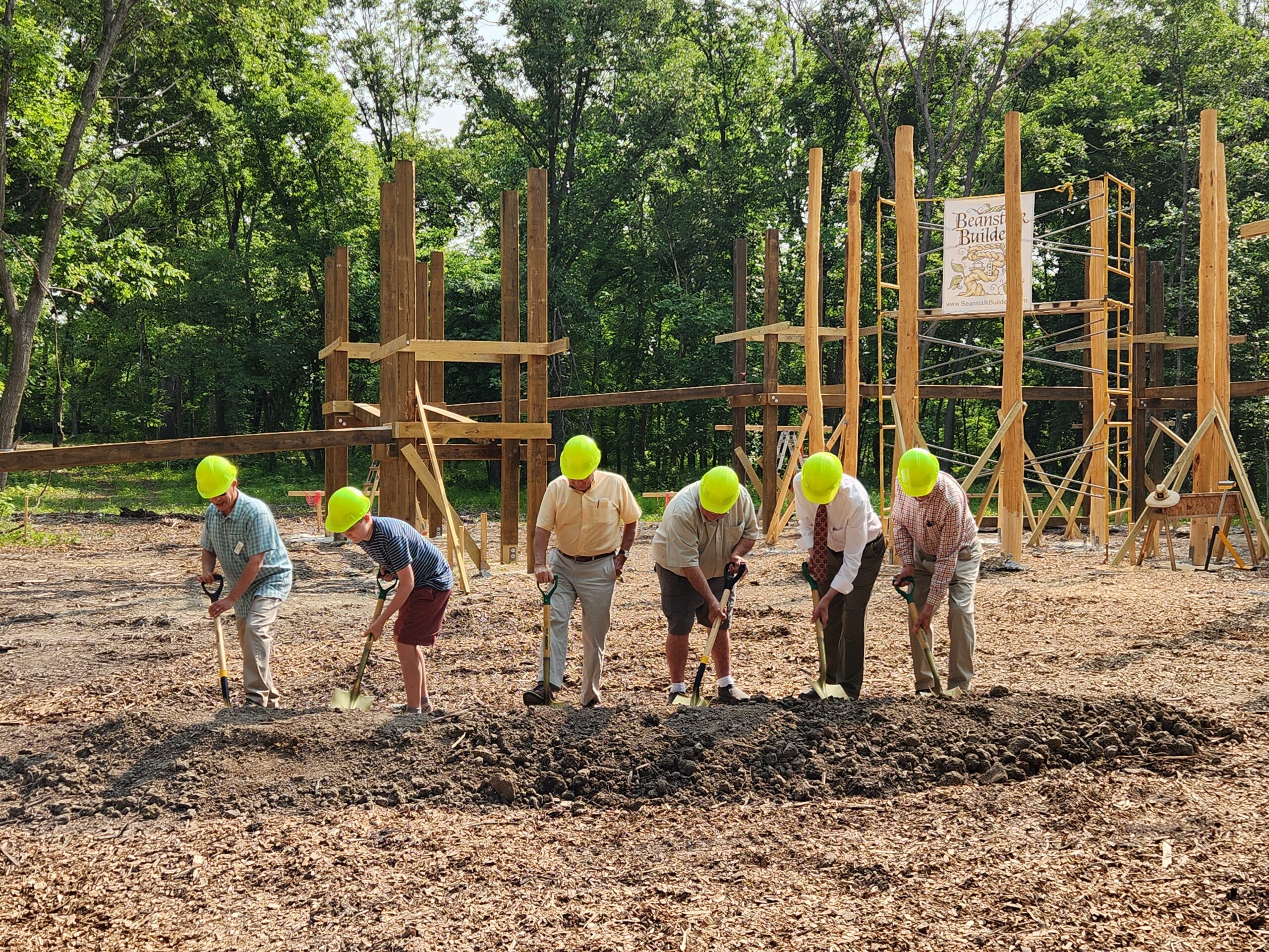 Iowa Arboretum and Gardens "Treehouse Village" Groundbreaking Held