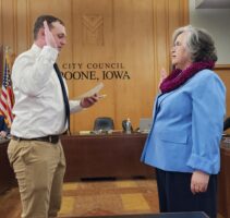 Kahookele Takes Oath During Council Meeting