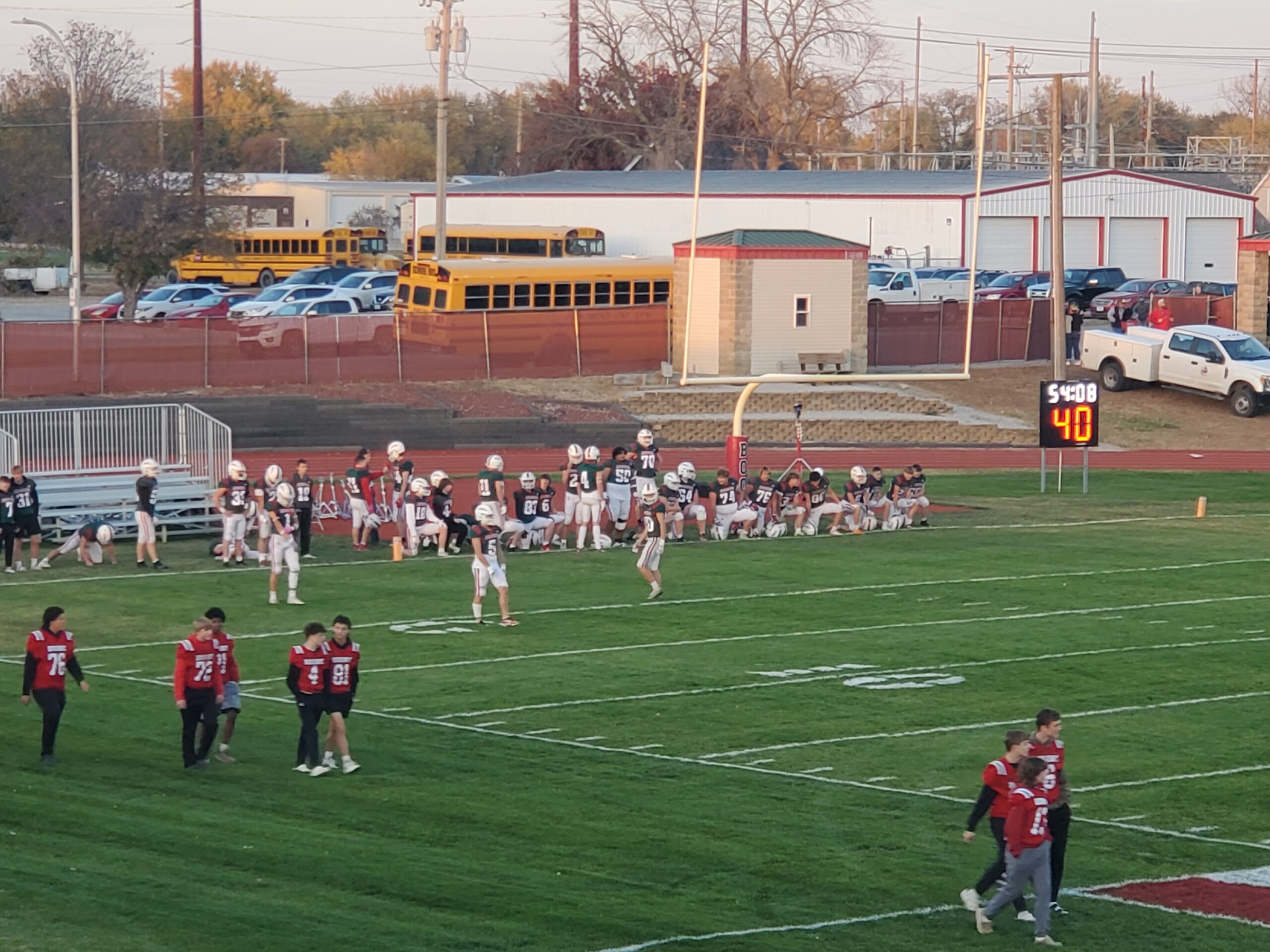 Boone County Football Scoreboard for October 25th