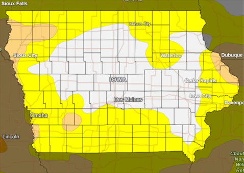 2025 05 15 US Drought Monitor 051325