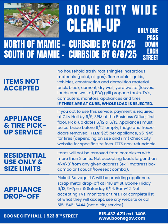 2025 05 27 City Wide Clean Up