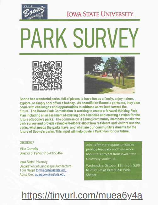 2025 07 29 Park Survey
