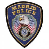 Badge of the Madrid Police Department, Iowa